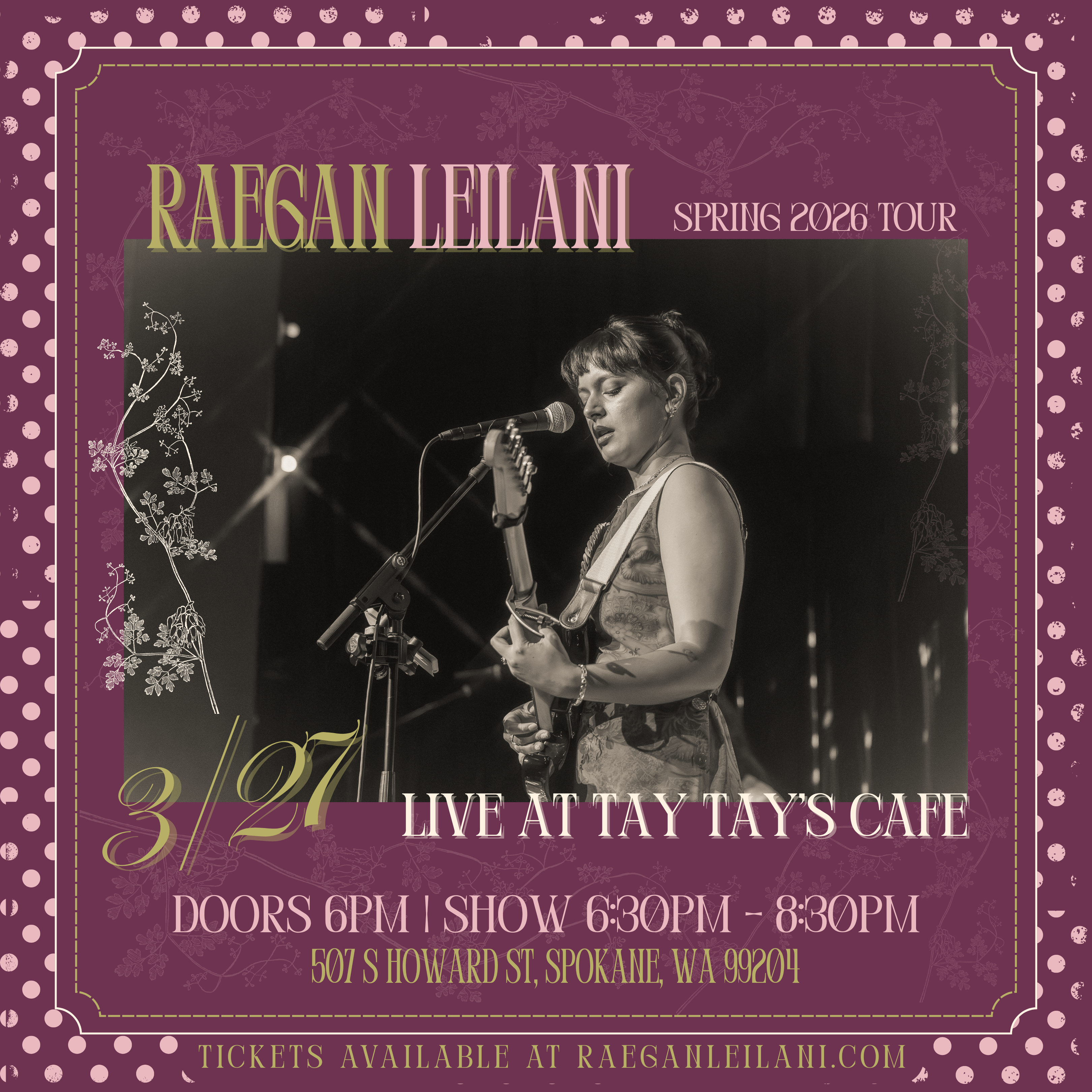 Raegan Leilani: Keep It Touring Girl!