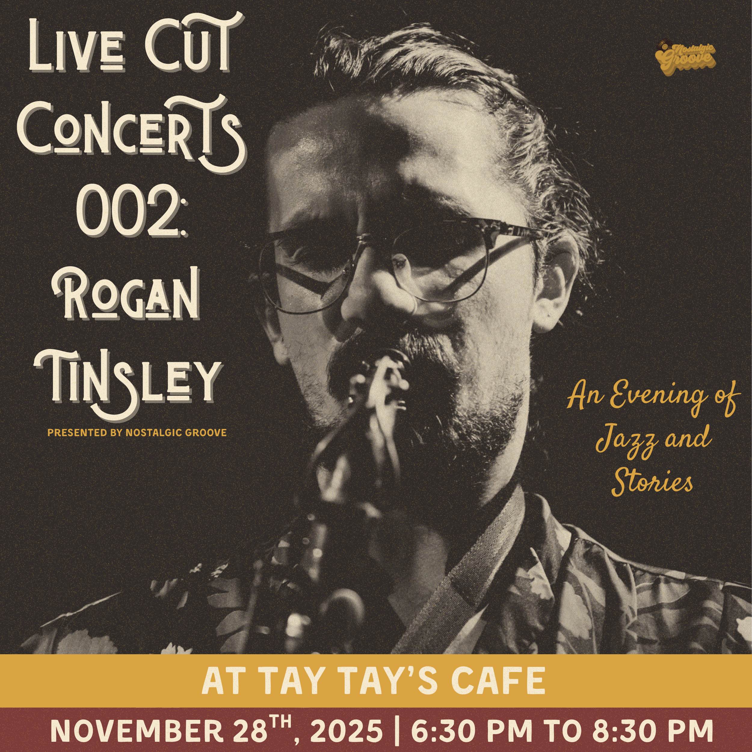Live Cut Concert 002: Rogan Tinsley