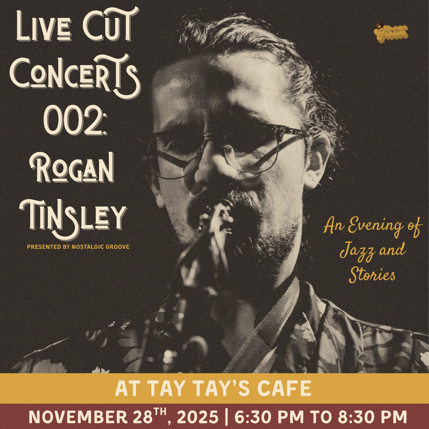 Live Cut Concert 002: Rogan Tinsley